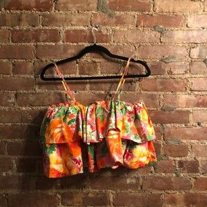 Zara poplin tank top